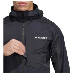 Adidas TERREX Xperior Hybrid RAIN.RDY Jacket - Regenjacke -Berg Freunde Bekleidung Geschaft adidas terrex xperior hybrid rainrdy jacket regenjacke detail 7