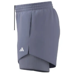 ADIDAS Women's Aeroready Minimal 2In1 Shorts - Laufshorts -Berg Freunde Bekleidung Geschaft adidas womens aeroready minimal 2in1 shorts laufshorts detail 3