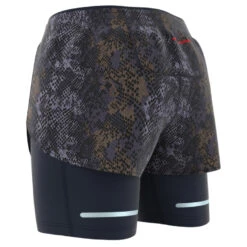ADIDAS Women's Fast 2In1 AOP - Laufshorts -Berg Freunde Bekleidung Geschaft adidas womens fast 2in1 aop laufshorts detail 3
