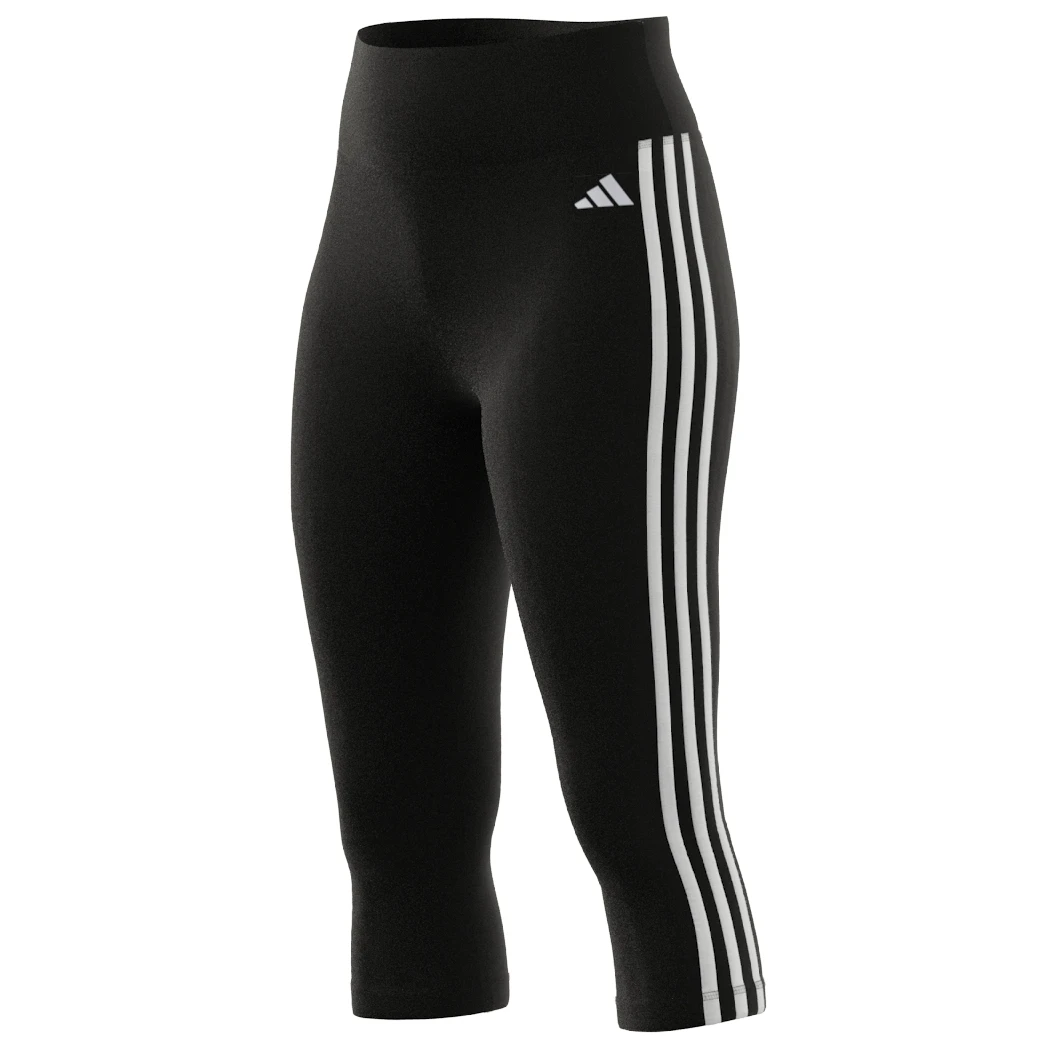 ADIDAS Women's Training Essentials 3-Stripes 3/4 Tights - Leggings 3 ADIDAS Women's Training Essentials 3-Stripes 3/4 Tights - Leggings