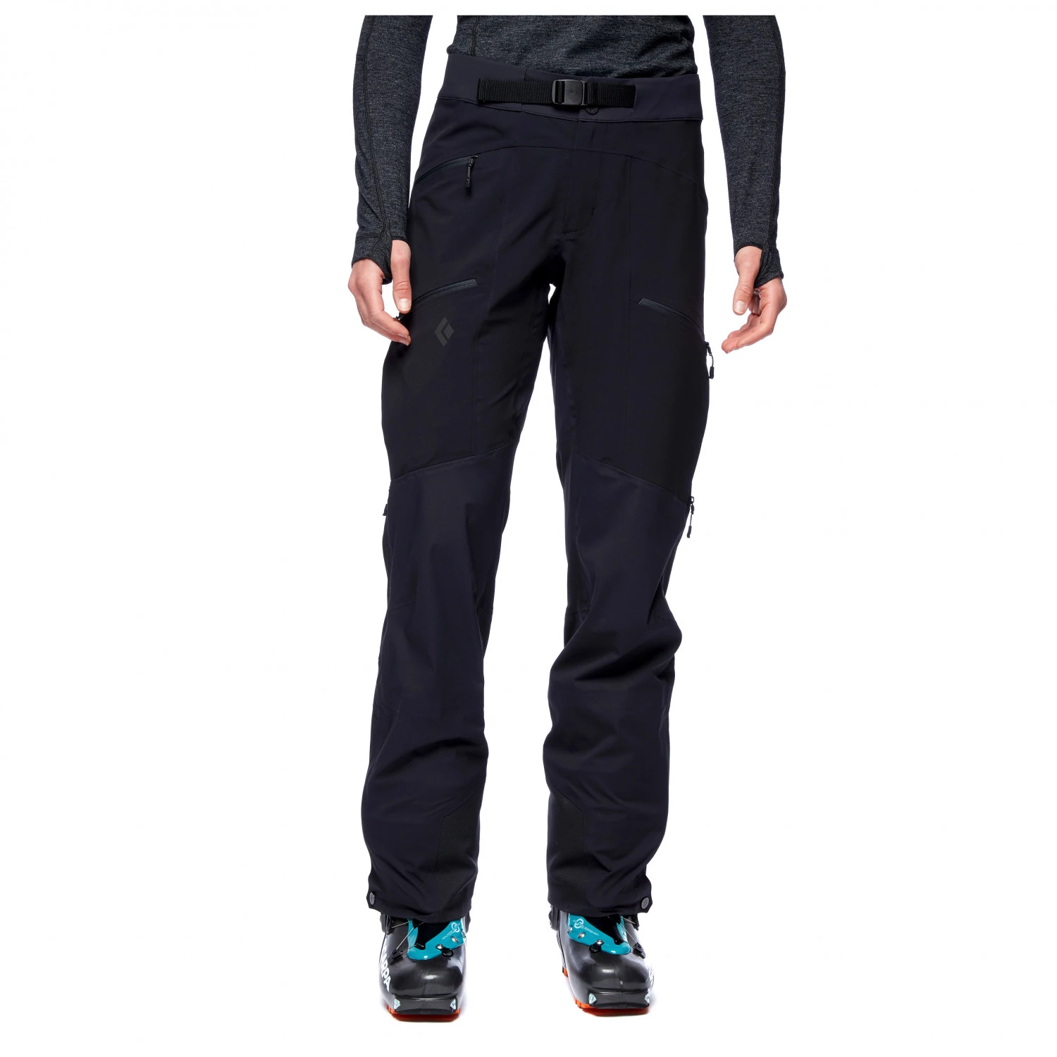 Black Diamond Women's Dawn Patrol Hybrid Pants - Regenhose 4 Black Diamond Women's Dawn Patrol Hybrid Pants - Regenhose – Bild 2