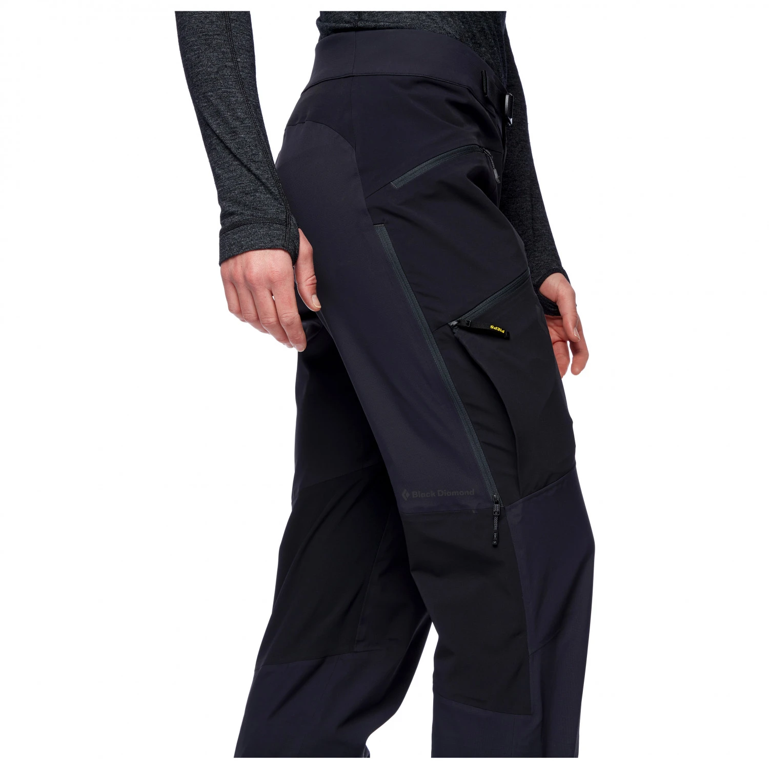Black Diamond Women's Dawn Patrol Hybrid Pants - Regenhose 5 Black Diamond Women's Dawn Patrol Hybrid Pants - Regenhose – Bild 3