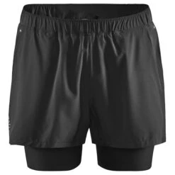 Craft ADV Essence 2-in-1 Stretch Shorts - Laufshorts -Berg Freunde Bekleidung Geschaft craft adv essence 2 in 1 stretch shorts laufshorts 1