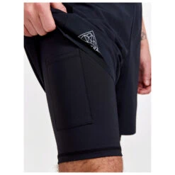 Craft Pro Trail 2In1 Shorts - Laufshorts -Berg Freunde Bekleidung Geschaft craft pro trail 2in1 shorts laufshorts detail 4