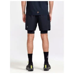 Craft Pro Trail 2In1 Shorts - Laufshorts -Berg Freunde Bekleidung Geschaft craft pro trail 2in1 shorts laufshorts detail 6