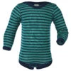 Engel Baby Body L/S Mit Druckknöpfen Geringelt 1 Engel Baby Body L/S Mit Druckknöpfen Geringelt -Berg Freunde Bekleidung Geschaft engel baby body l s mit druckknoepfen geringelt