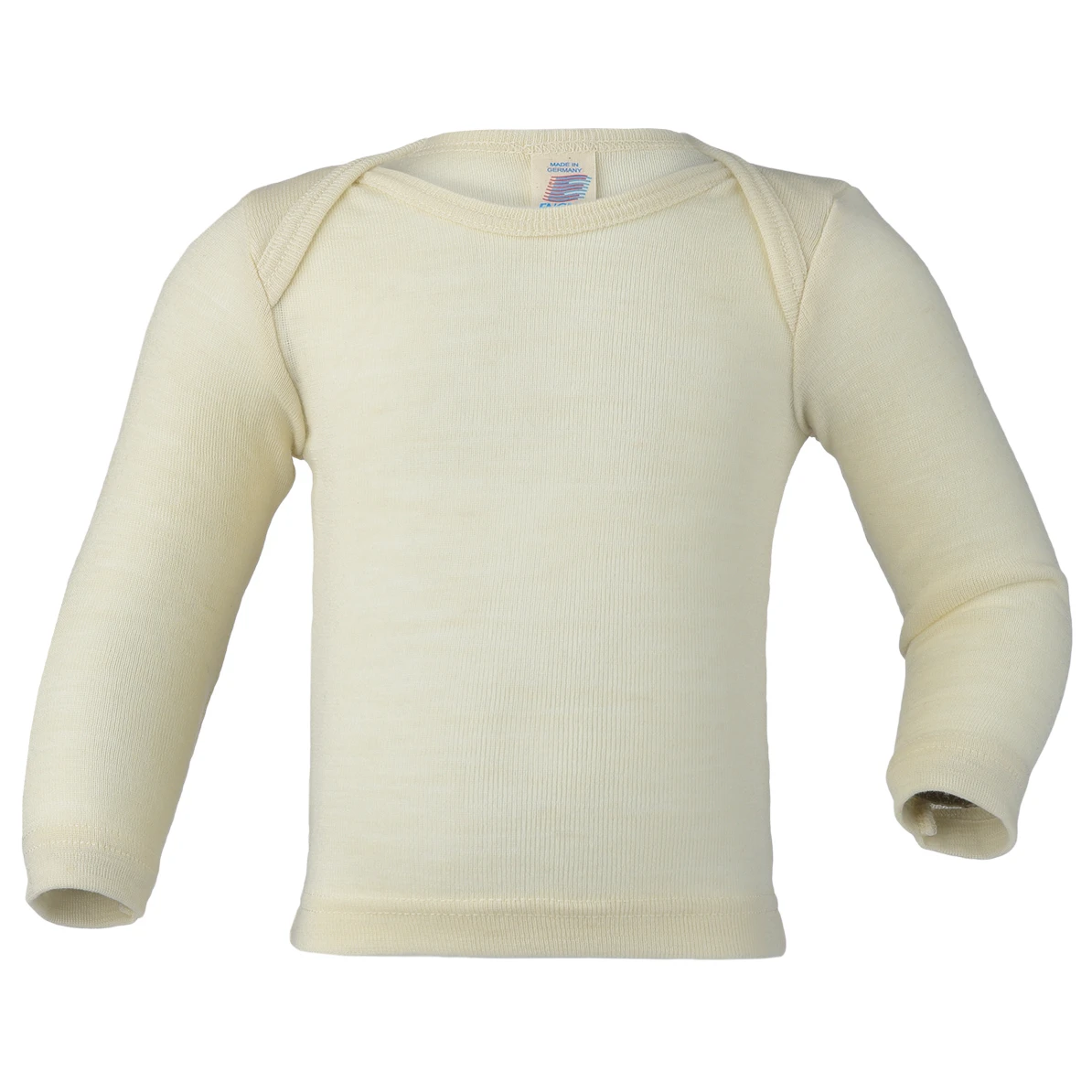 Engel Baby-Schlupfhemd Langarm Feinripp - Merinounterwäsche 3 Engel Baby-Schlupfhemd Langarm Feinripp - Merinounterwäsche