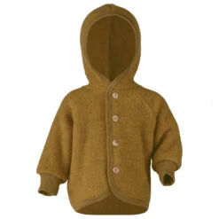 Engel Kinder Kapuzenjacke Mit Holzknöpfen - Wolljacke -Berg Freunde Bekleidung Geschaft engel kinder kapuzenjacke mit holzknoepfen wolljacke 2