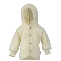 Engel Kinder Kapuzenjacke Mit Holzknöpfen - Wolljacke -Berg Freunde Bekleidung Geschaft engel kinder kapuzenjacke mit holzknoepfen wolljacke 4