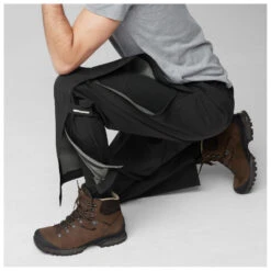 FJÄLLRÄVEN HC Hydratic Trail Trousers - Regenhose -Berg Freunde Bekleidung Geschaft fjaellraeven hc hydratic trail trousers regenhose detail 5