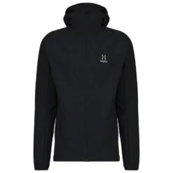 Haglöfs Move Softshell Hood - Softshelljacke -Berg Freunde Bekleidung Geschaft hagloefs move softshell hood softshelljacke 1