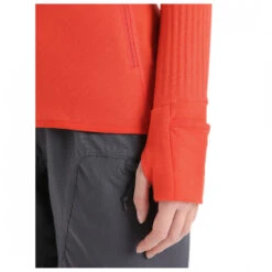 Icebreaker Women's Descender L/S Zip - Fleecejacke -Berg Freunde Bekleidung Geschaft icebreaker womens descender l s zip fleecejacke detail 7