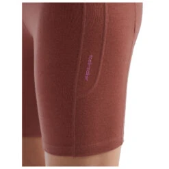 Icebreaker Women's Fastray High Rise Shorts - Leggings -Berg Freunde Bekleidung Geschaft icebreaker womens fastray high rise shorts leggings detail 4