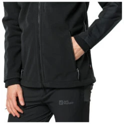 Jack Wolfskin Blizzard Full Zip - Softshelljacke -Berg Freunde Bekleidung Geschaft jack wolfskin blizzard full zip softshelljacke detail 5