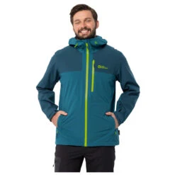 Jack Wolfskin Go Hike Jacket - Regenjacke -Berg Freunde Bekleidung Geschaft jack wolfskin go hike jacket regenjacke detail 3