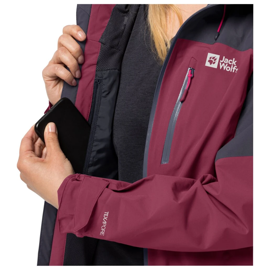 Jack Wolfskin Women's Go Hike Jacket - Regenjacke 9 Jack Wolfskin Women's Go Hike Jacket - Regenjacke – Bild 7