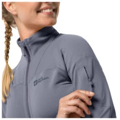 Jack Wolfskin Women's Prelight Full Zip - Fleecejacke -Berg Freunde Bekleidung Geschaft jack wolfskin womens prelight full zip fleecejacke detail 4