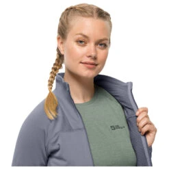 Jack Wolfskin Women's Prelight Full Zip - Fleecejacke -Berg Freunde Bekleidung Geschaft jack wolfskin womens prelight full zip fleecejacke detail 5
