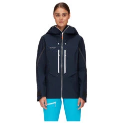 Mammut Women's Nordwand Advanced HS Hooded Jacket - Regenjacke -Berg Freunde Bekleidung Geschaft mammut womens nordwand advanced hs hooded jacket regenjacke detail 3