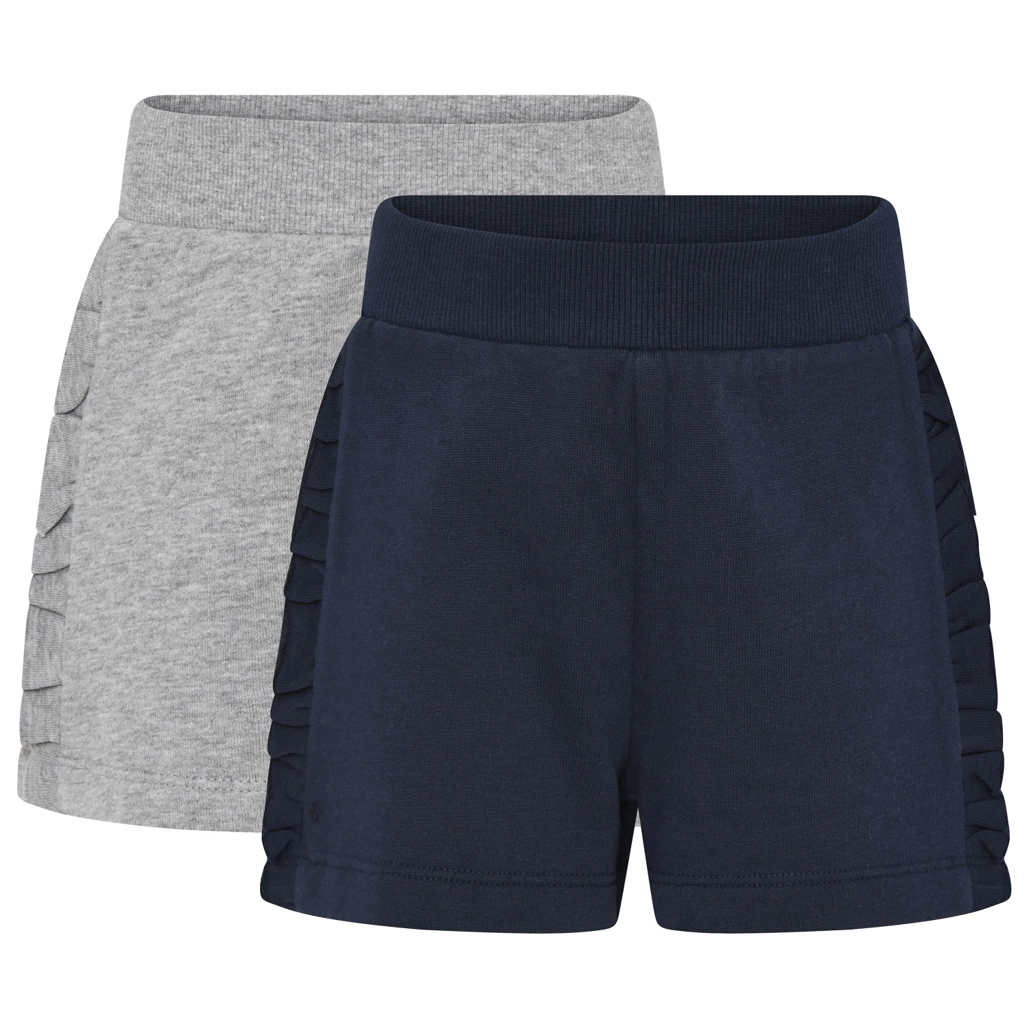 Minymo Girl's Basic Sweat Shorts (2-Pack) - Shorts 3 Minymo Girl's Basic Sweat Shorts (2-Pack) - Shorts