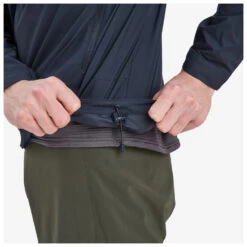 Montane Featherlite Hoodie - Windjacke -Berg Freunde Bekleidung Geschaft montane featherlite hoodie windjacke detail 11