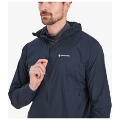 Montane Featherlite Hoodie - Windjacke -Berg Freunde Bekleidung Geschaft montane featherlite hoodie windjacke detail 6