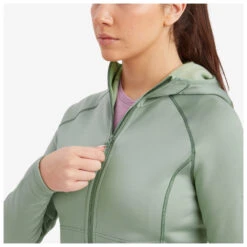 Montane Women's Fury Hoodie - Fleecejacke -Berg Freunde Bekleidung Geschaft montane womens fury hoodie fleecejacke detail 6
