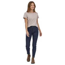 Patagonia Women's Slim Denim - Jeans -Berg Freunde Bekleidung Geschaft patagonia womens slim denim jeans detail 4