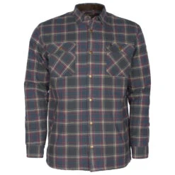 Pinewood Finnveden Checked Padded Overshirt - Freizeitjacke -Berg Freunde Bekleidung Geschaft pinewood finnveden checked padded overshirt freizeitjacke 1