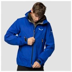 SALEWA Ortles GTX 3L Jacket - Regenjacke -Berg Freunde Bekleidung Geschaft salewa ortles gtx 3l jacket regenjacke detail 5