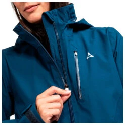 Schöffel Women's Jacket Arnspitze - Regenjacke -Berg Freunde Bekleidung Geschaft schoeffel womens jacket arnspitze regenjacke detail 8