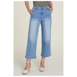 Women's Cropped Jeans Aus Bio-Denim - Jeans -Berg Freunde Bekleidung Geschaft tranquillo womens cropped jeans aus bio denim jeans detail 3