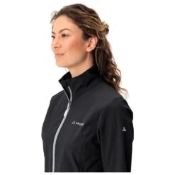 VAUDE Women's Hurricane Jacket IV - Softshelljacke -Berg Freunde Bekleidung Geschaft vaude womens hurricane jacket iv softshelljacke detail 6