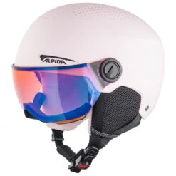 Alpina Kid's Zupo Visor Quattroflex Mirror Lite S2 - Skihelm -Berg Freunde Bekleidung Geschaft alpina kids zupo visor quattroflex mirror lite s2 skihelm 1