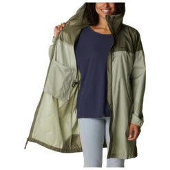 Columbia Women's Flash Challenger Long Windbreaker - Mantel 13 Columbia Women's Flash Challenger Long Windbreaker - Mantel -Berg Freunde Bekleidung Geschaft columbia womens flash challenger long windbreaker mantel detail 5