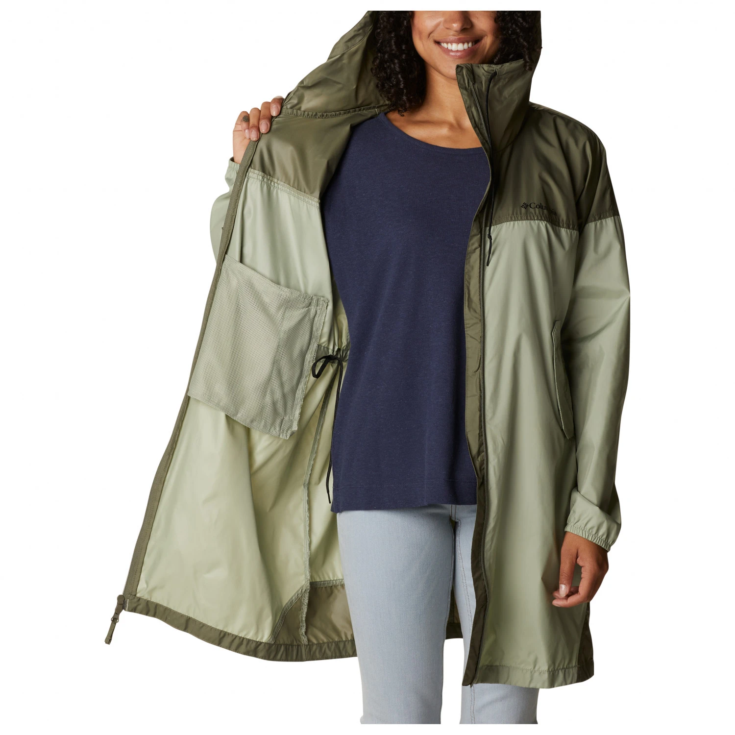 Columbia Women's Flash Challenger Long Windbreaker - Mantel 7 Columbia Women's Flash Challenger Long Windbreaker - Mantel – Bild 5