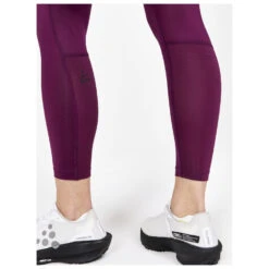 Craft Women's Advanced Essence High Waist Tights - Lauftights -Berg Freunde Bekleidung Geschaft craft womens advanced essence high waist tights lauftights detail 10