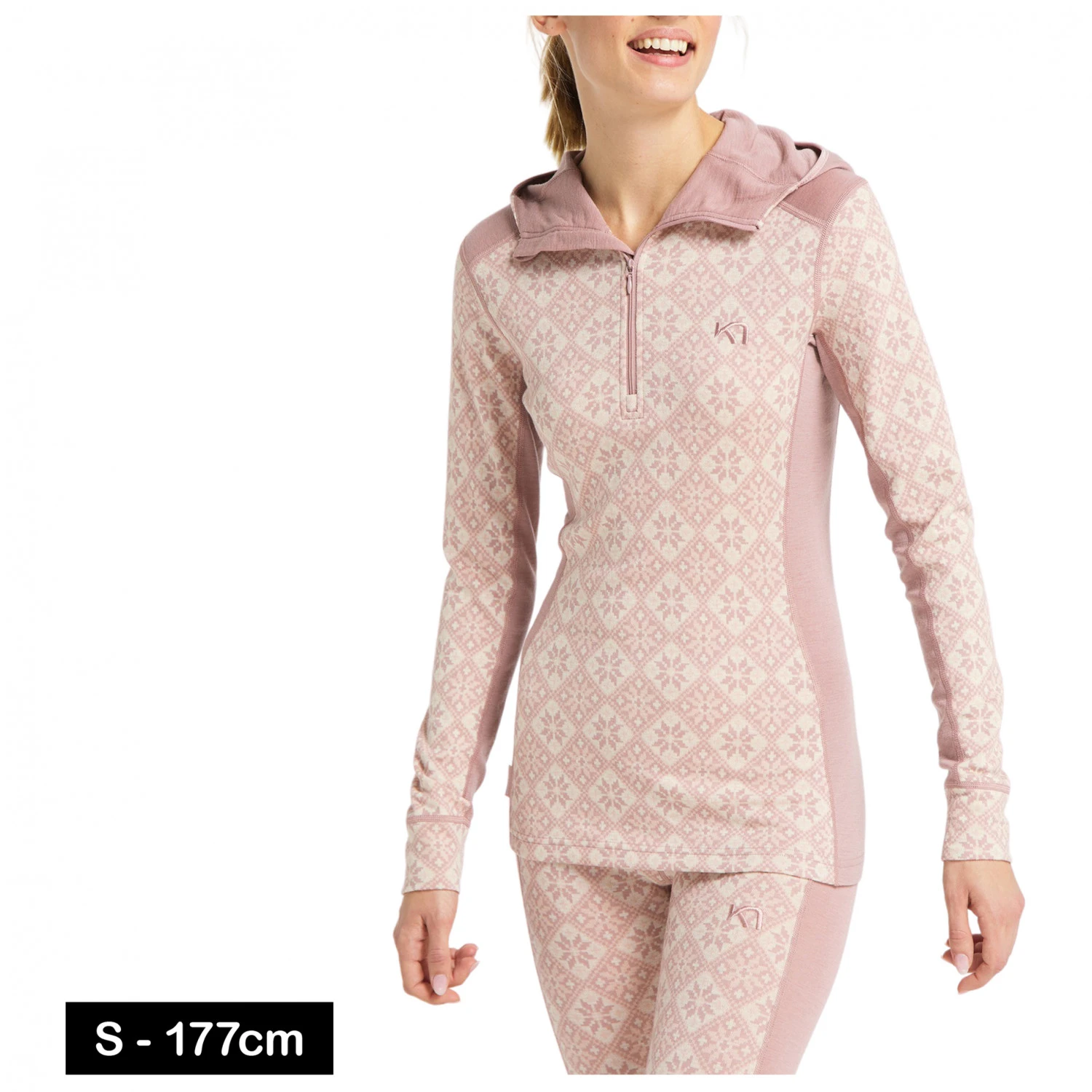 Kari Traa Women's Rose Hood - Merinounterwäsche 5 Kari Traa Women's Rose Hood - Merinounterwäsche – Bild 3