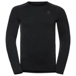 Odlo Base Layer Top Crew Neck L/S Performance Warm Eco - Kunstfaserunterwäsche -Berg Freunde Bekleidung Geschaft odlo base layer top crew neck l s performance warm eco kunstfaserunterwaesche 1