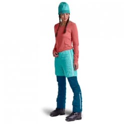 Ortovox Women's Swisswool Piz Boè Shorts - Kunstfaserhose -Berg Freunde Bekleidung Geschaft ortovox womens swisswool piz bo shorts kunstfaserhose detail 4