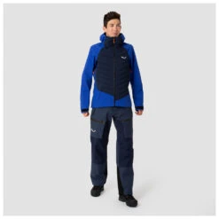 SALEWA Sella Powertex 3L Hybrid Jacket - Regenjacke -Berg Freunde Bekleidung Geschaft salewa sella powertex 3l hybrid jacket regenjacke detail 2