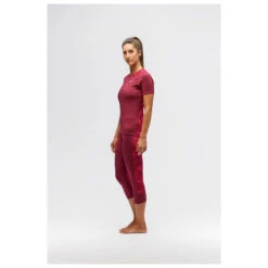 SALEWA Women's Cristallo Warm AMR 3/4 Tight - Merinounterwäsche -Berg Freunde Bekleidung Geschaft salewa womens cristallo warm amr 3 4 tight merinounterwaesche detail 4