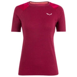SALEWA Women's Cristallo Warm AMR Tee - Merinounterwäsche -Berg Freunde Bekleidung Geschaft salewa womens cristallo warm amr tee merinounterwaesche 1