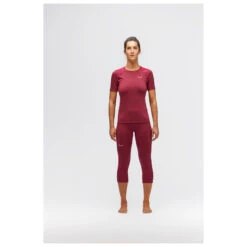SALEWA Women's Cristallo Warm AMR Tee - Merinounterwäsche -Berg Freunde Bekleidung Geschaft salewa womens cristallo warm amr tee merinounterwaesche detail 2