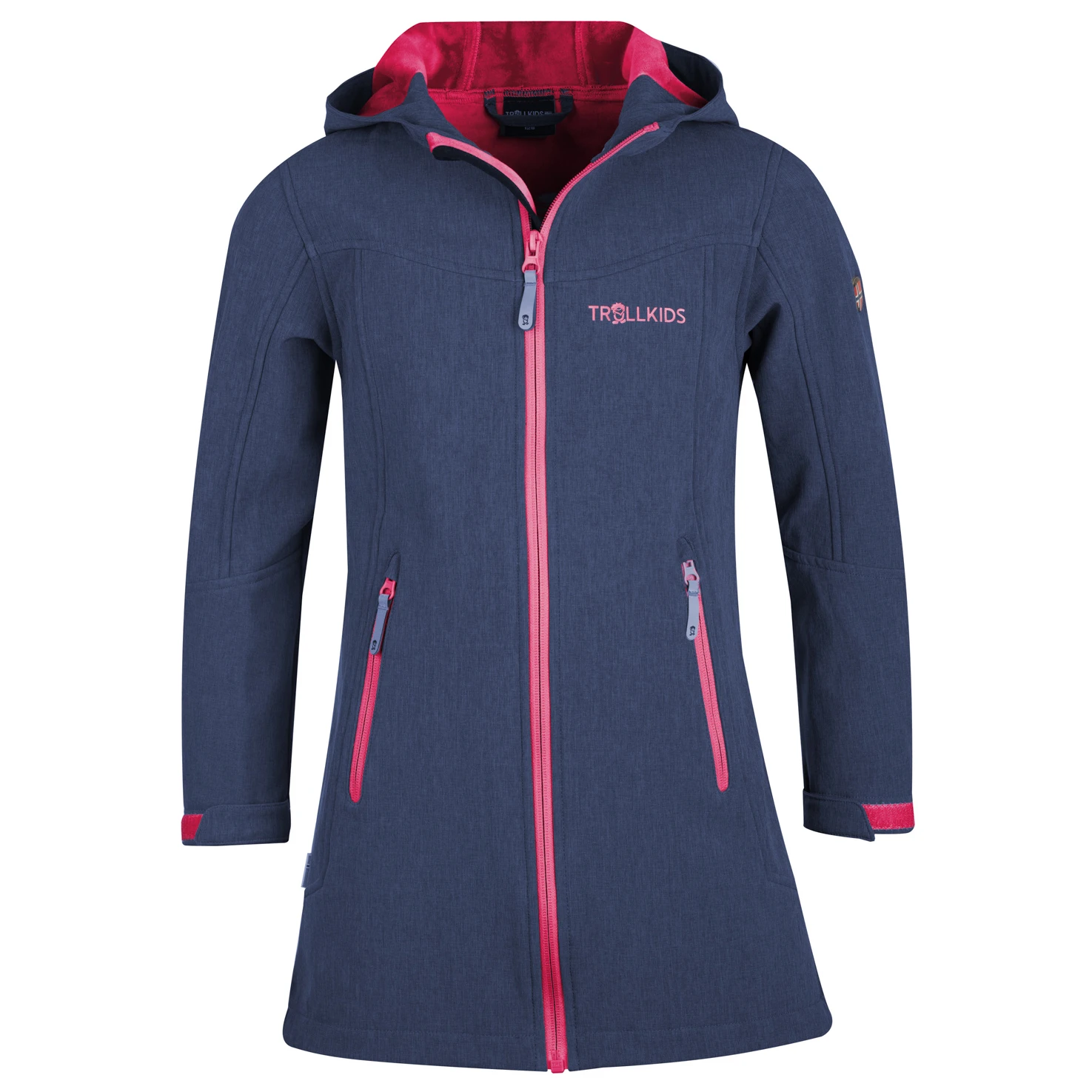 TROLLKIDS Girl's Lillesand Coat - Softshelljacke 5 TROLLKIDS Girl's Lillesand Coat - Softshelljacke – Bild 3